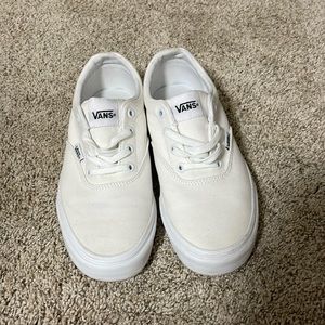 White Vans - Size 8